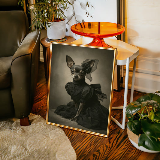 Lady of the Regal Chihuahua