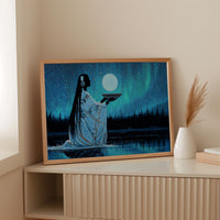 Sacred Waters Hold The Moon