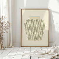 Waves on a Clay Vessel