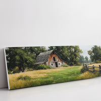 Old Barn in Summer Grass