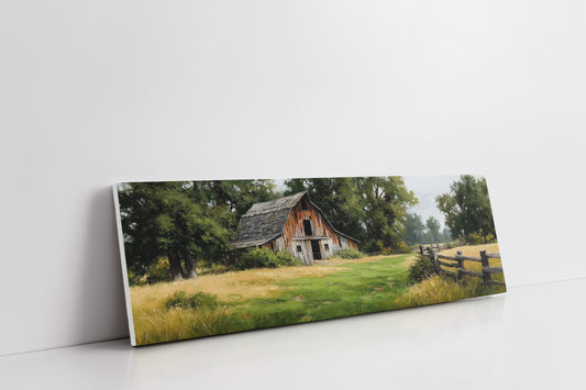 Old Barn in Summer Grass