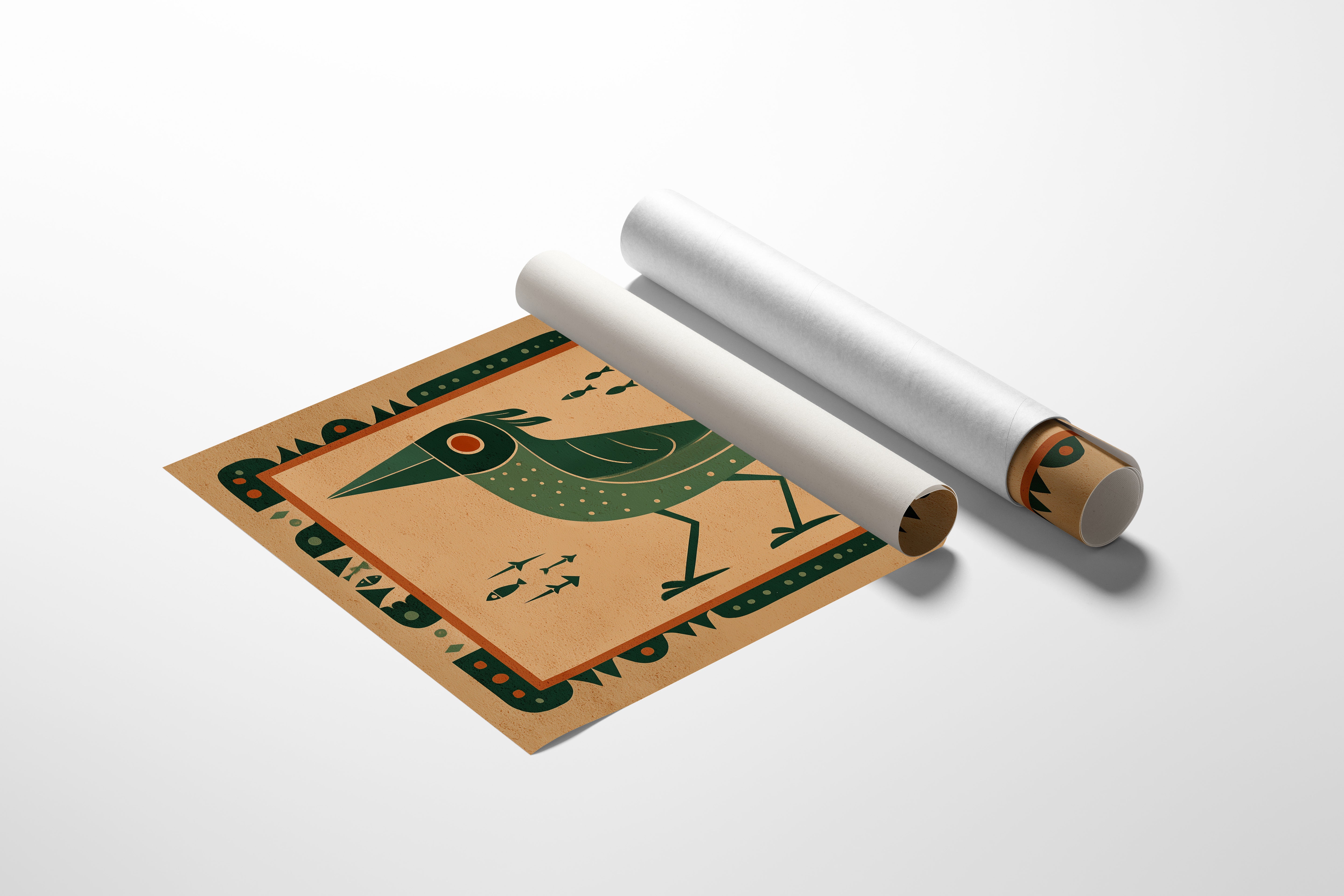 Emerald Watcher Guards Ancient Waters