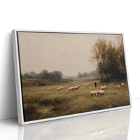 Shepherd's Path Through Autumn Fields