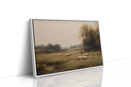 Shepherd's Path Through Autumn Fields