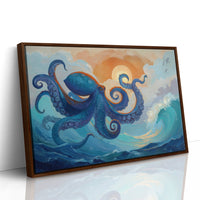 Ocean Dancer In Sunset Waves