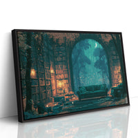 Midnight Library, Moonlit Woods