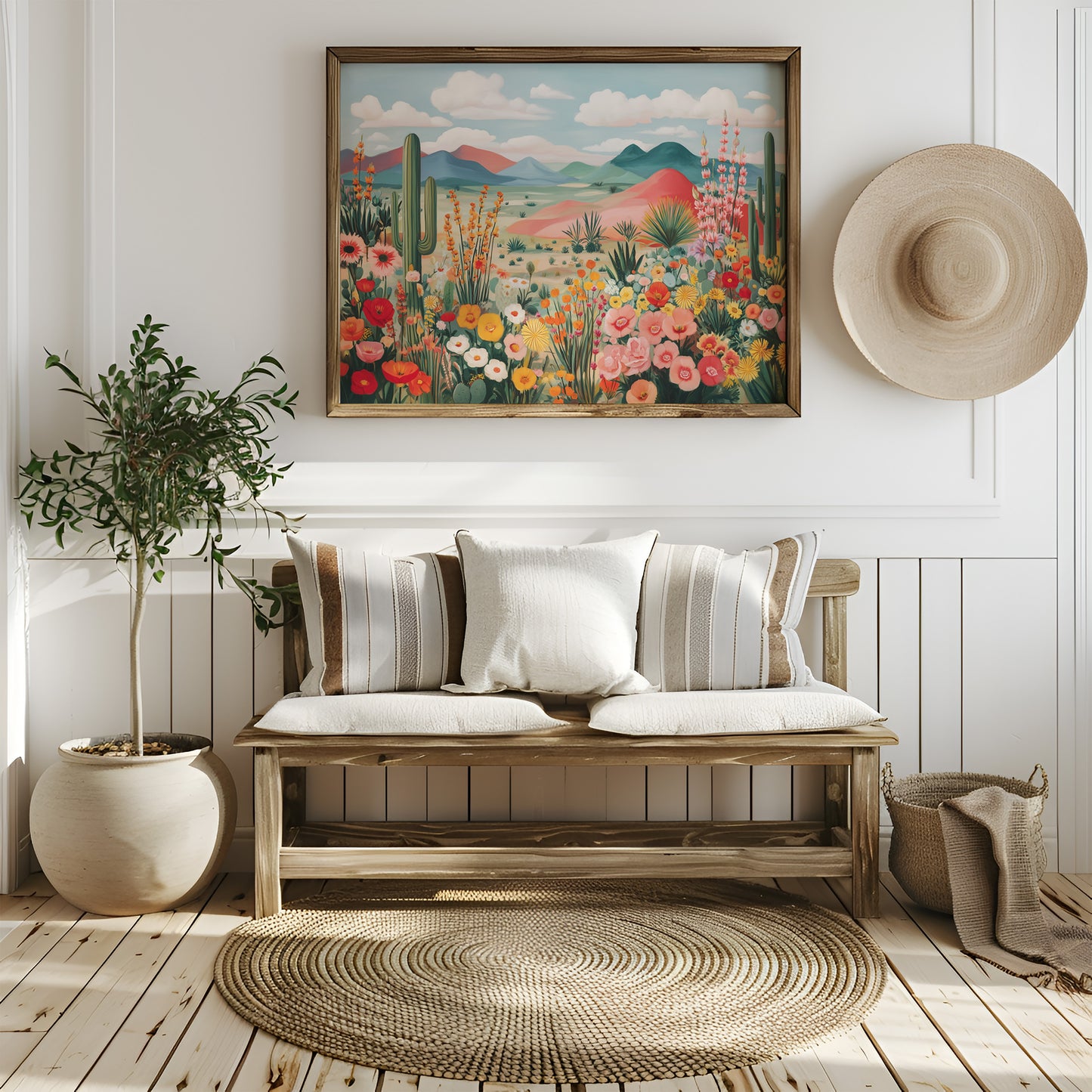Wildflowers Dance Through Desert Mountains