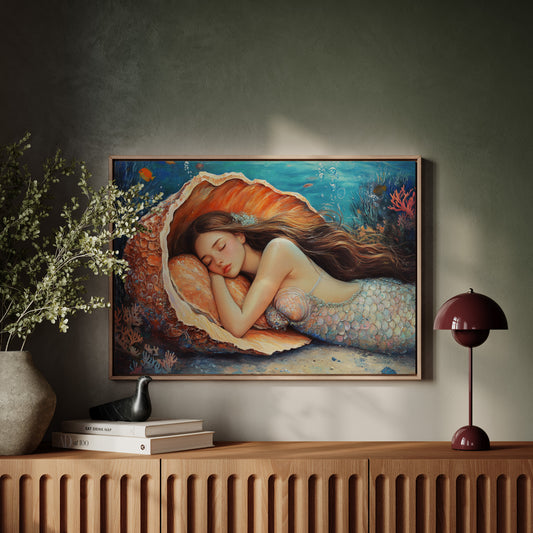 Pearl Dreams In Ocean Depths
