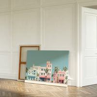 Pastel Dreams Along Ocean Drive