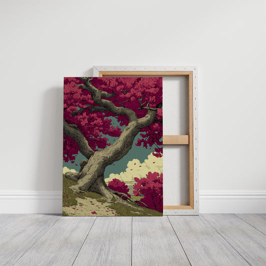 Ancient Blossom Tree Path