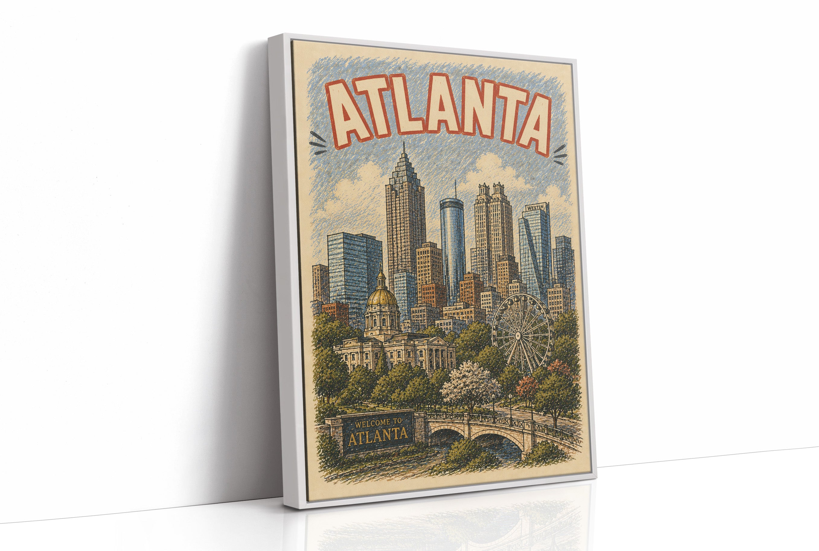 Atlanta, Skyview Welcome