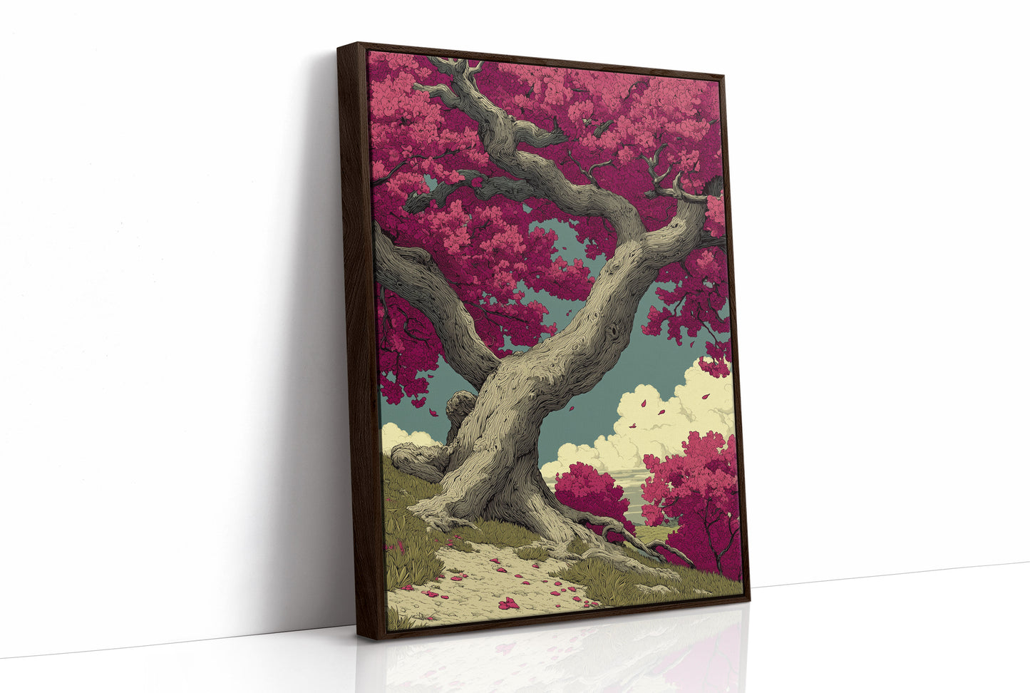 Ancient Blossom Tree Path