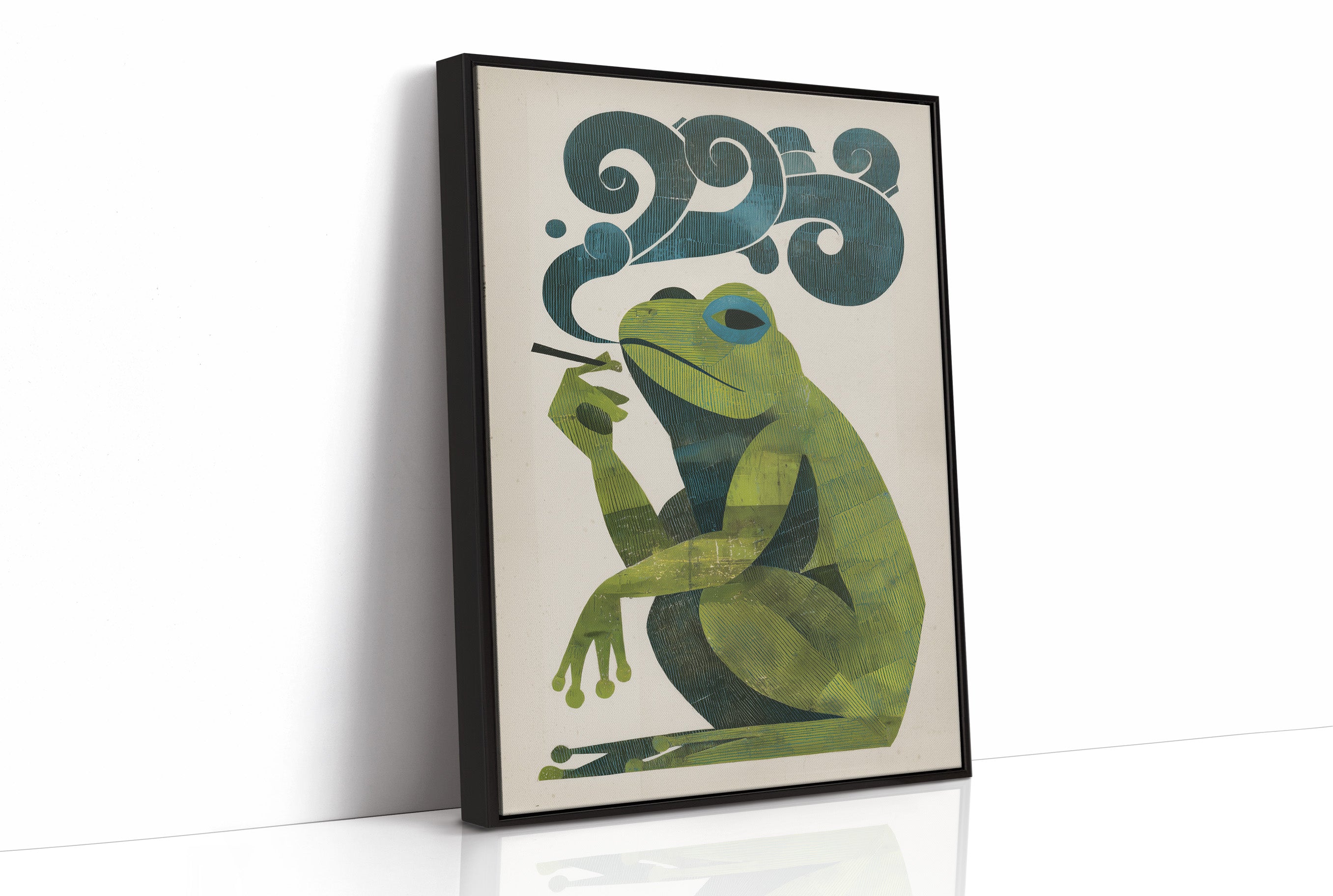 Whimsical Amphibian's Midnight Melody