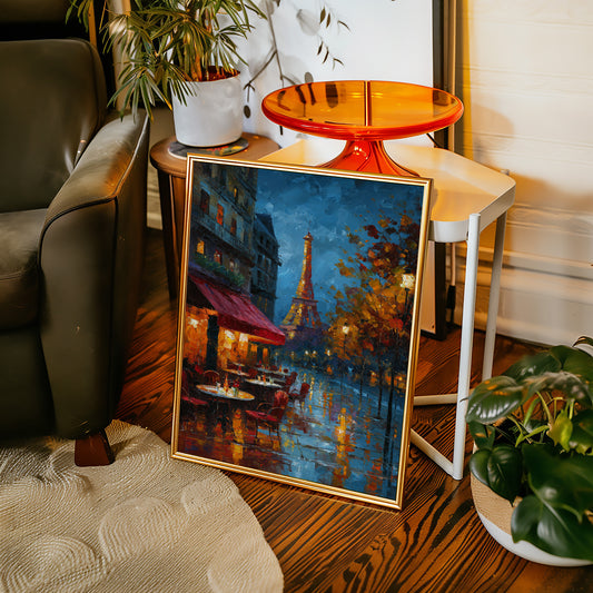 Under Parisian Lanterns' Glow