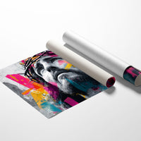 Faith Painted In Neon Prayer