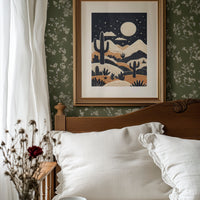 Desert Moonlight Paints Ancient Stories
