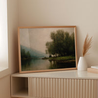 Mist Softens The River's Edge