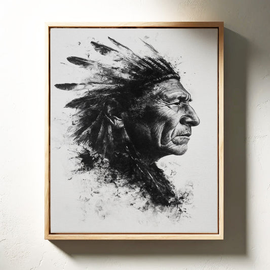 Spirit of the Plains in Ink