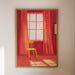 Yellow Chair Catches Morning Light