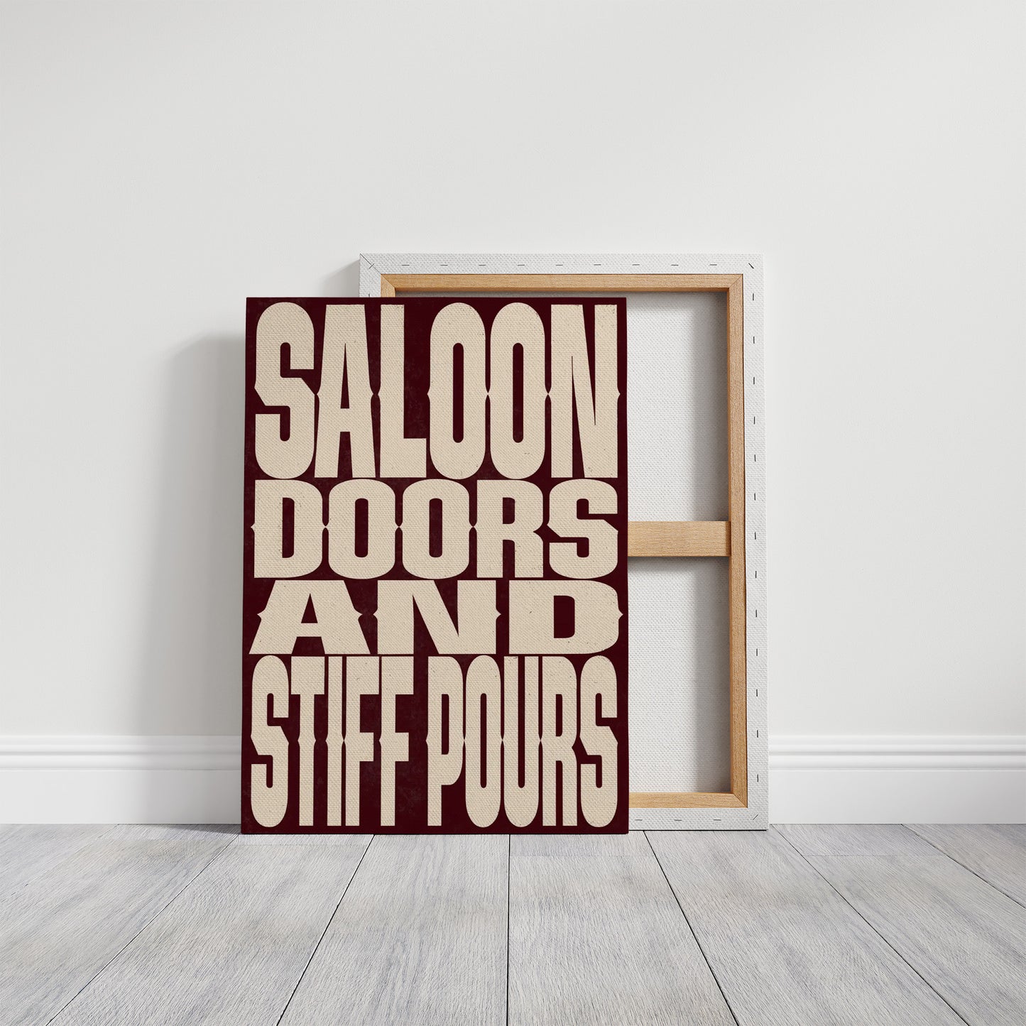 Saloon Doors and Stiff Pours