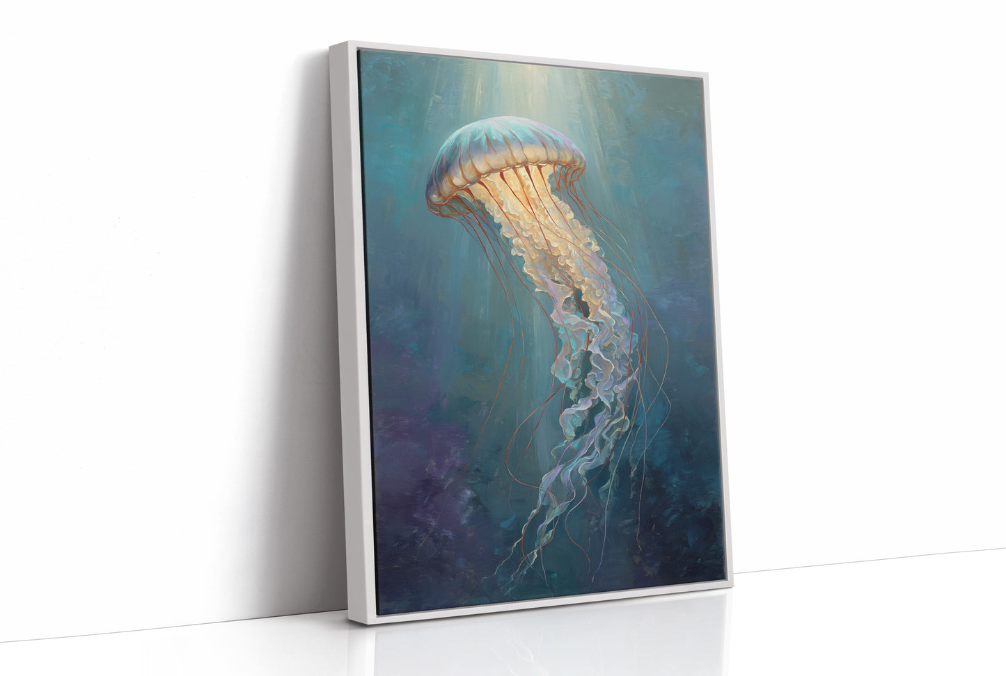 Luminous Dancer Of Ocean Depths