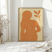 Earth Lines of the Feminine Form