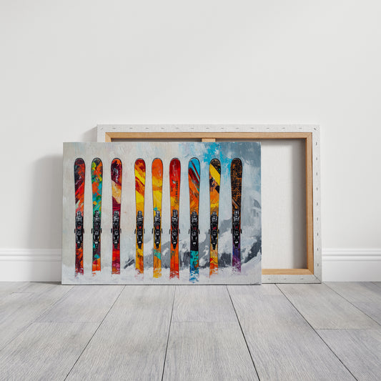 Mountain Colors Line Fresh Snow