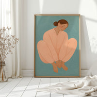 Soft Stillness in Blush