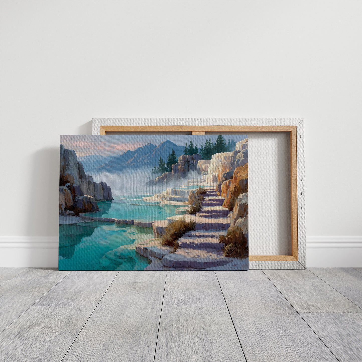 Terraced Waters at Dawn