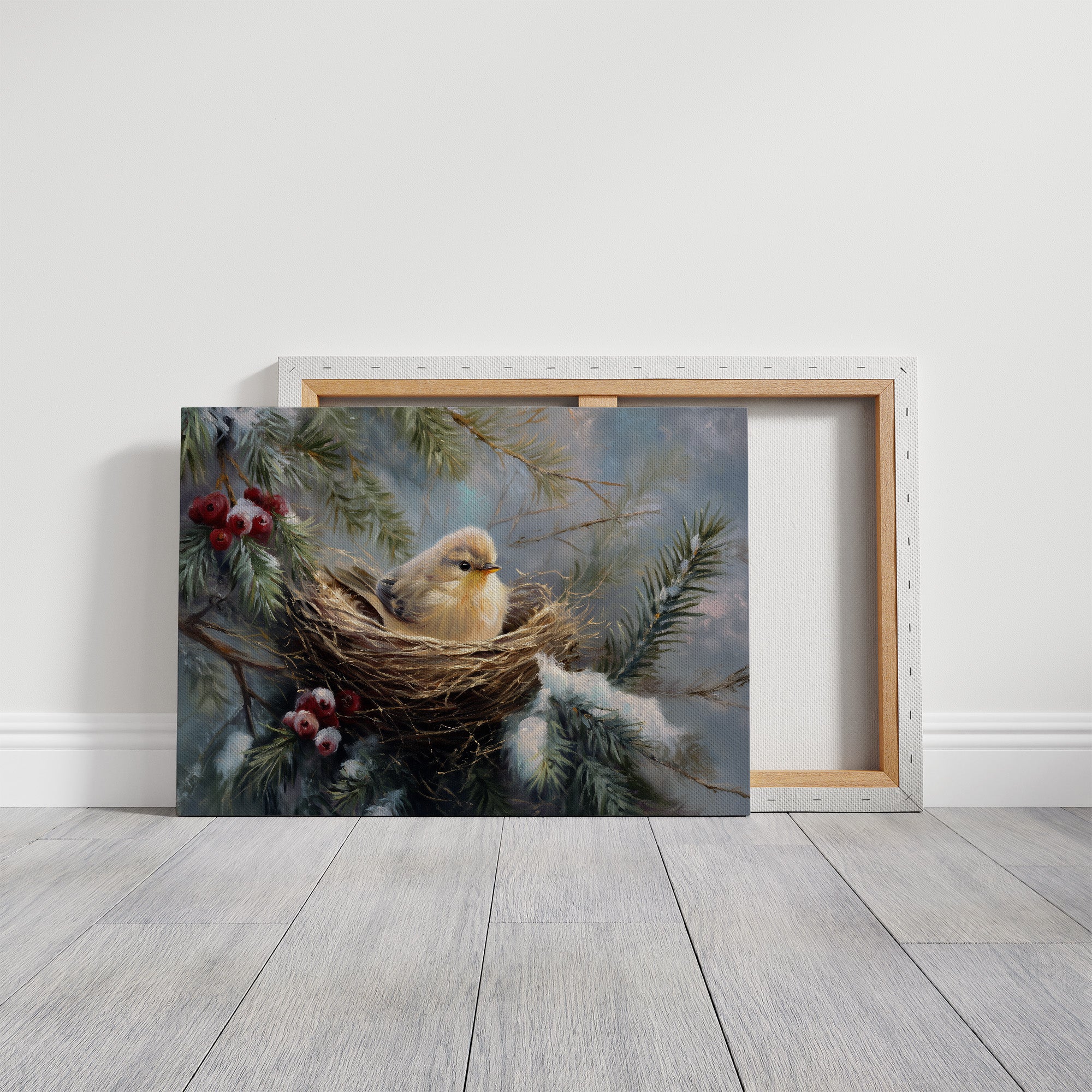 Winter Songbird Finds Sacred Rest