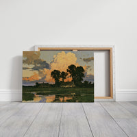 Cottage Under A Cathedral Cloud