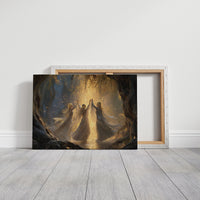 Ancient Dance In Golden Light