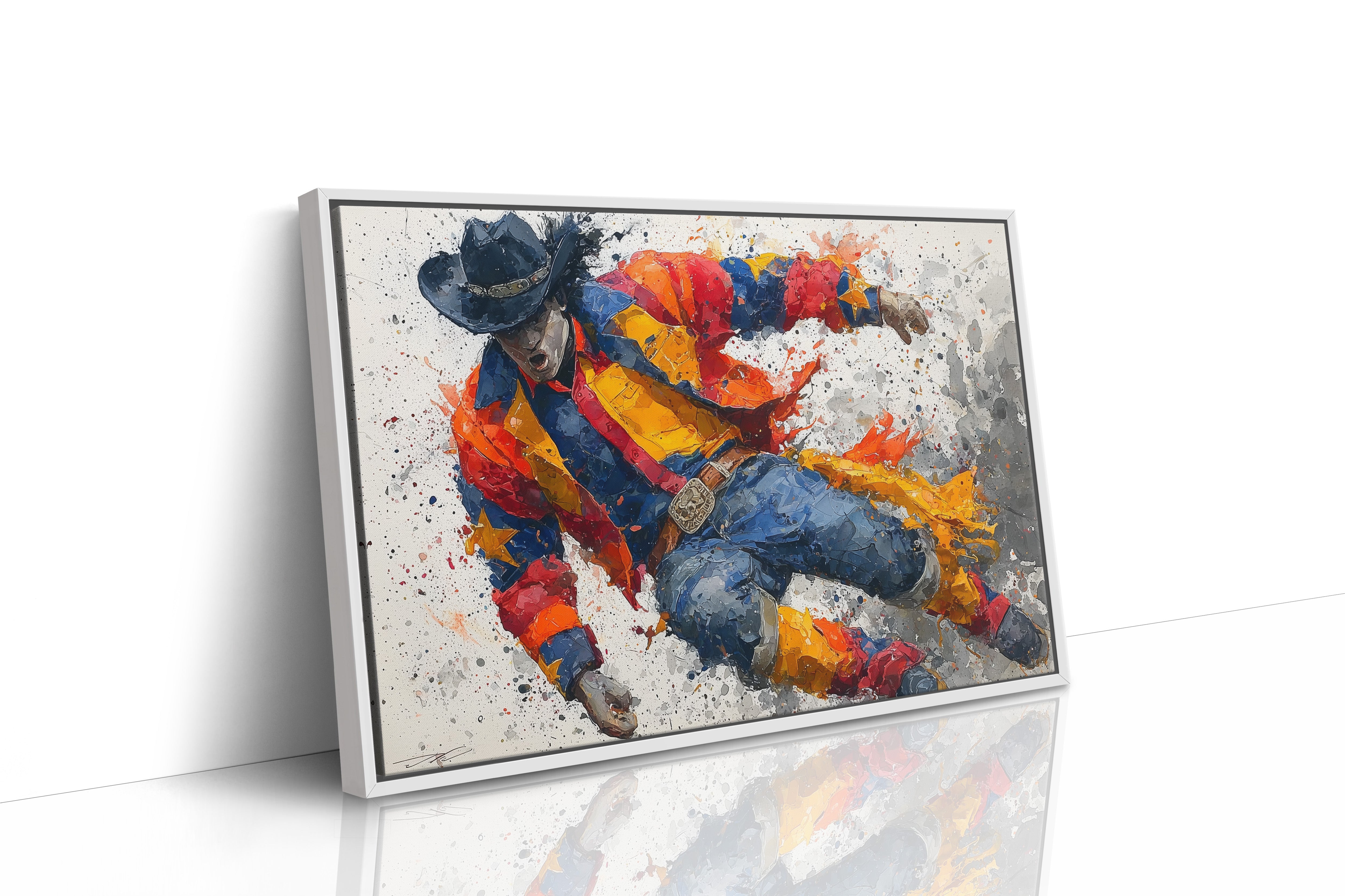 Rodeo Rider in Motion