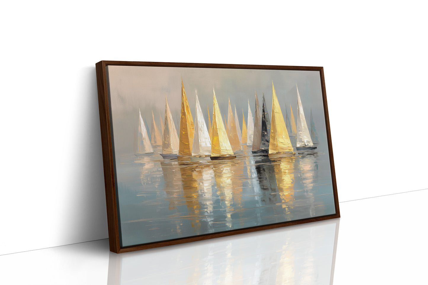 Golden Sails Dance At Dawn