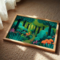 Secret Paths Between Magic Mushrooms