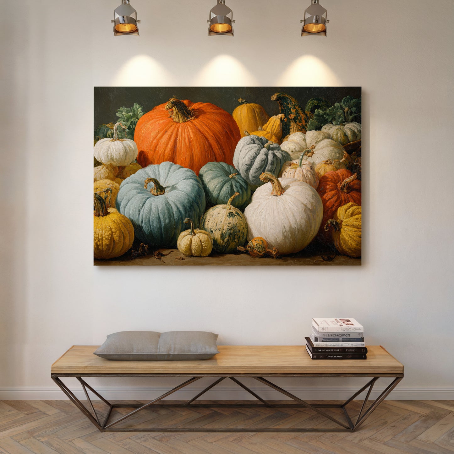 Harvest Harmony in Colorful Abundance