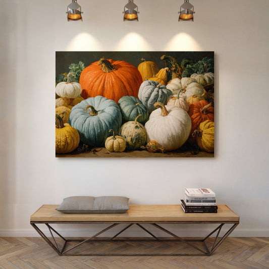 Harvest Harmony in Colorful Abundance