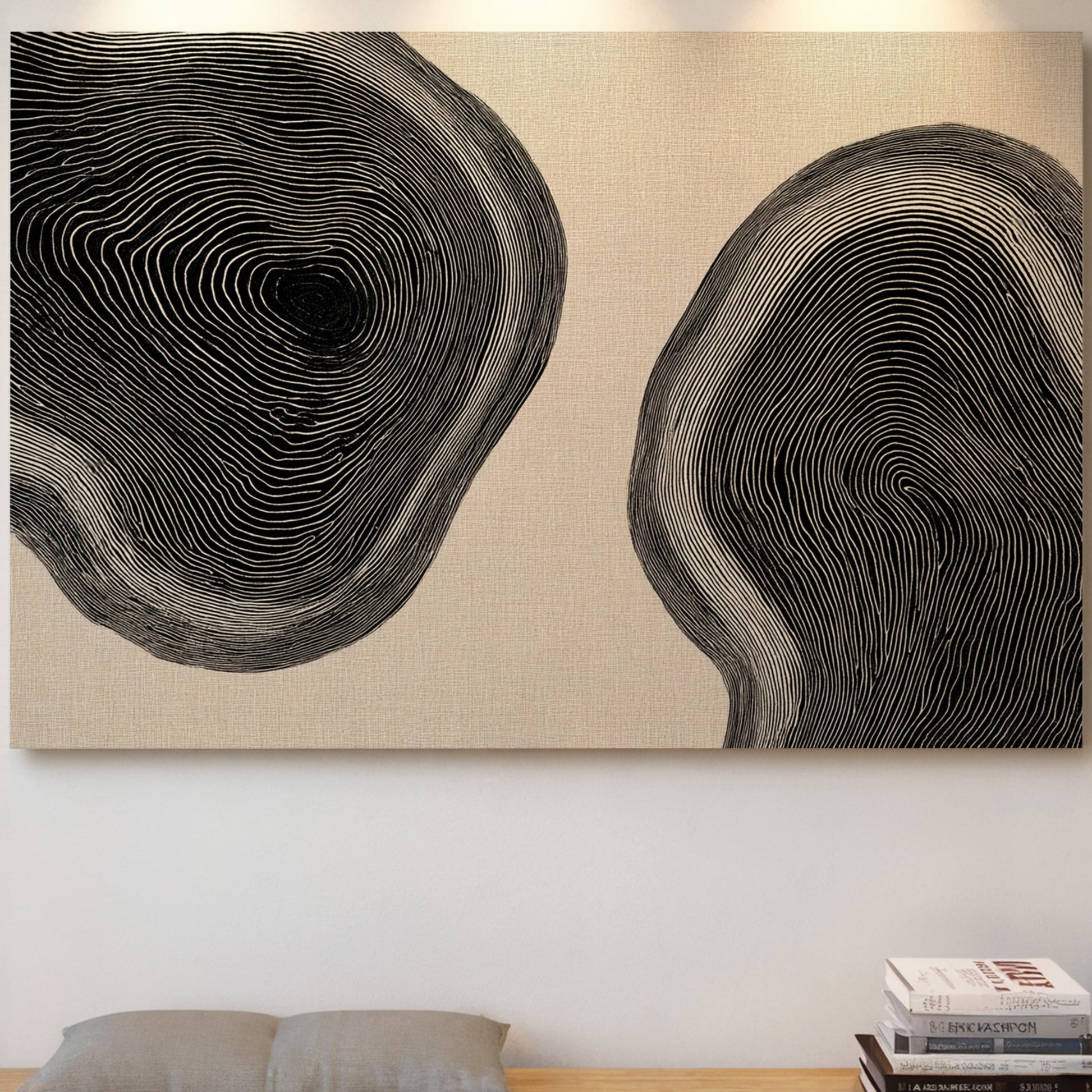 Contours of Nature's Embrace