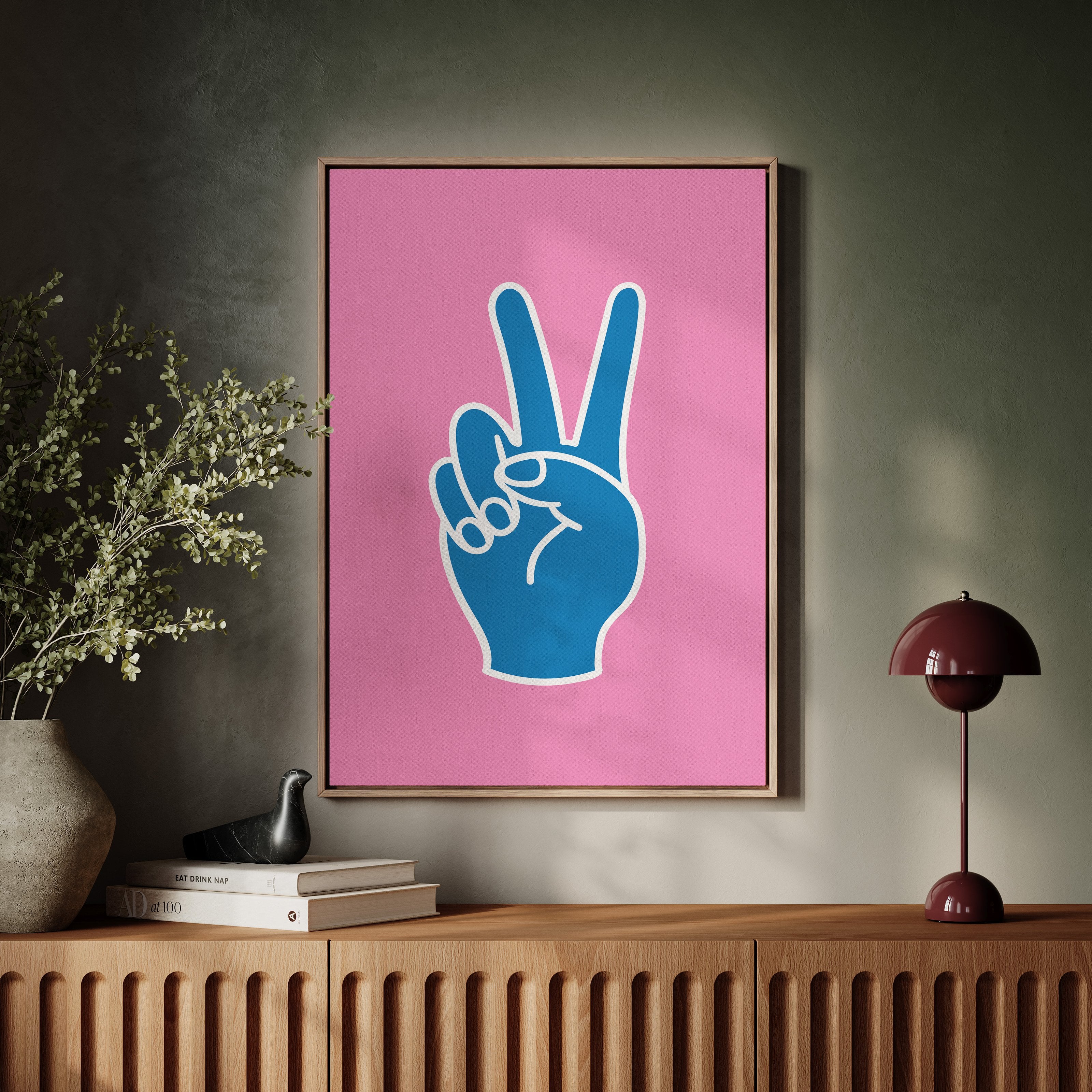 Peace Signs Paint Summer Stories