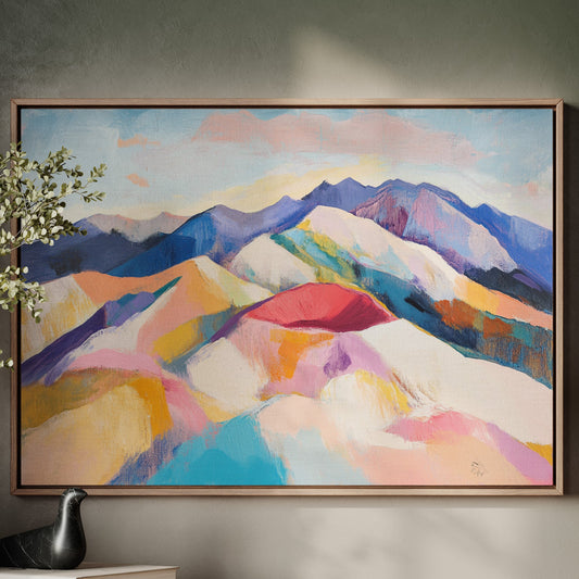 Mountains Wear Their Summer Colors