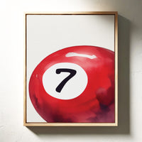 Lucky No. 7 Print