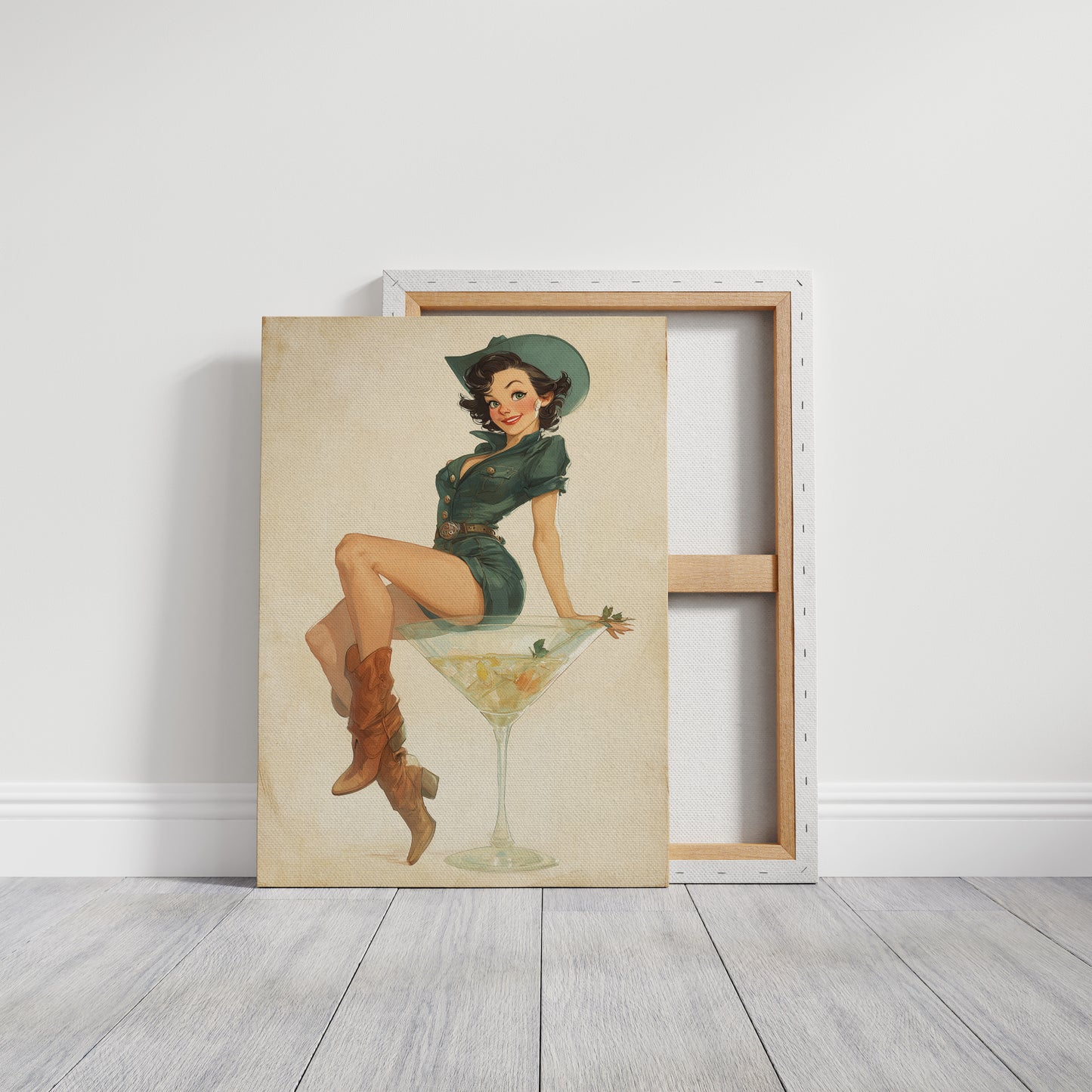 Emerald Cocktail: Western Charm
