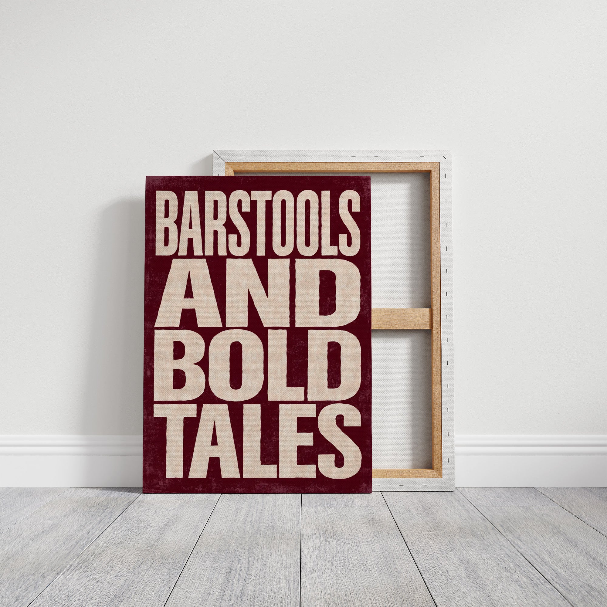Barstools and Bold Tales