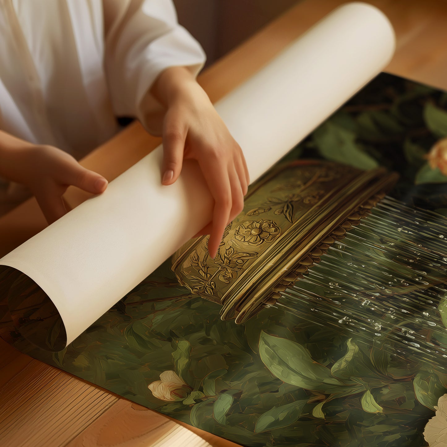 Brass Waters Nourish Garden Secrets