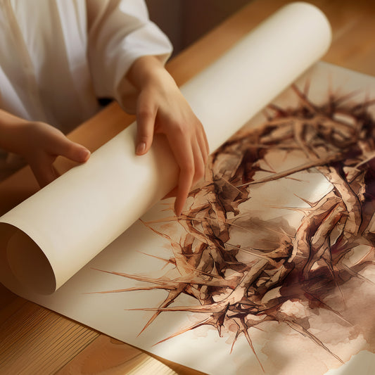 Sacred Words Upon Wooden Altar