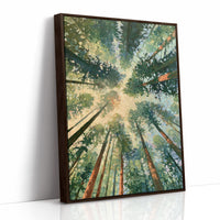 Forest Ceiling, Golden Light