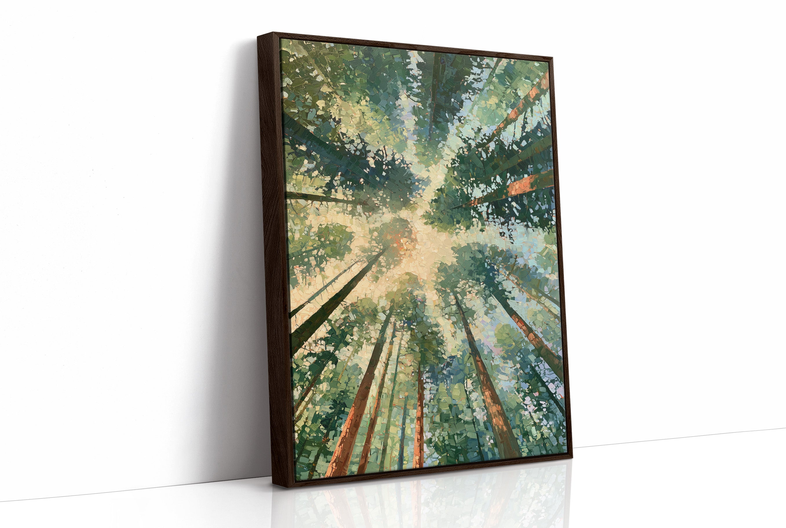 Forest Ceiling, Golden Light