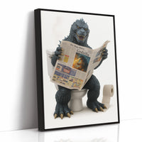 Godzilla on the Throne