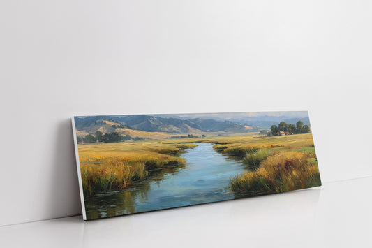 River Through the Golden Valley