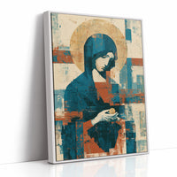 Halo in Blue and Rust